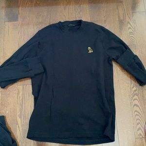 OVO black long sleeve shirt